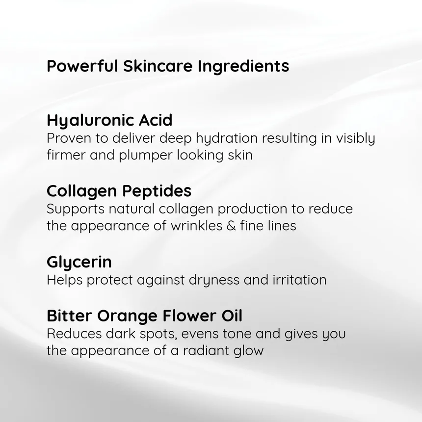 LUXE Micro-Infusion Serum formula details
